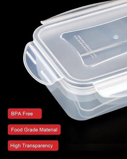 56 Pcs Large Food Storage Containers Set - Image 5