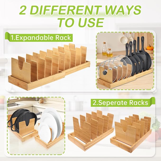 Pots and Pans Organizer under Cabinet - Image 2