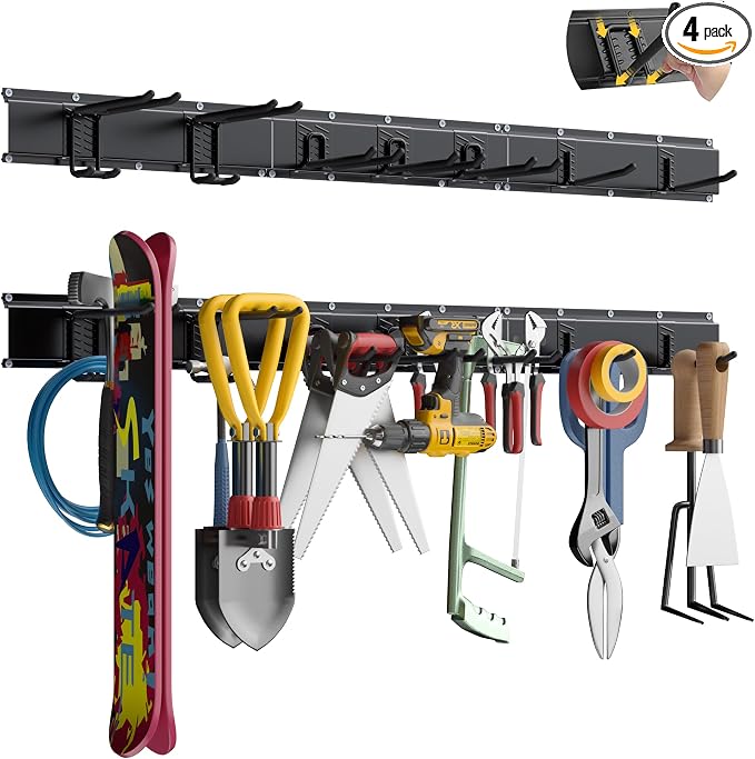 Garage Tool Organizer Wall Mount by Unknown