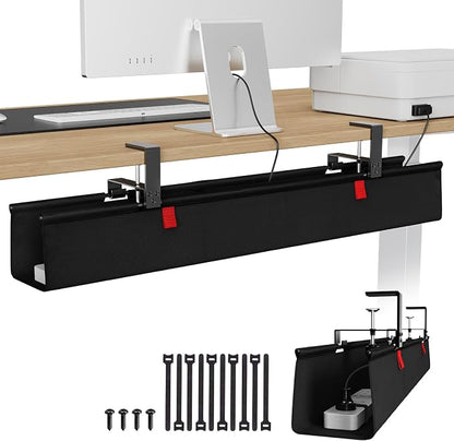 KEEGH Large 36" Under Desk Cable Management Tray by KEEGH
