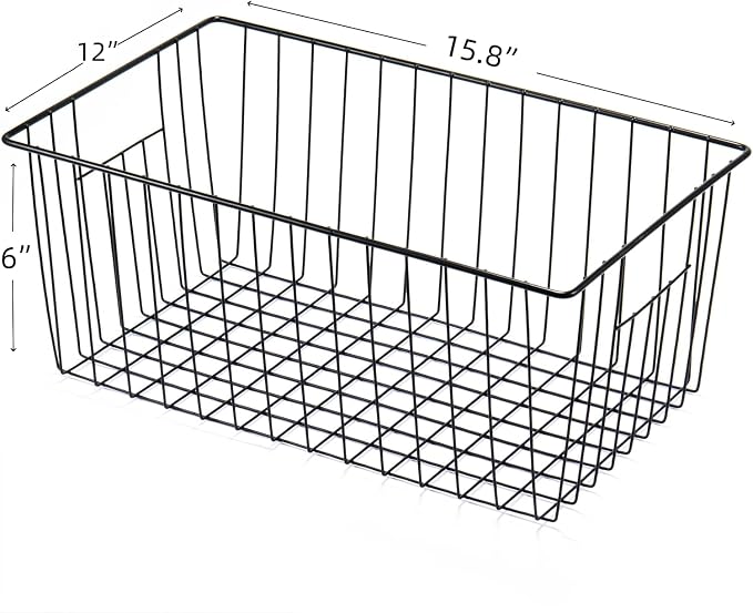 Upright Freezer Organizer Bins， Freezer Baskets - Image 3