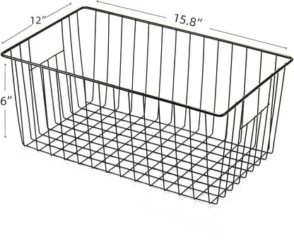 Upright Freezer Organizer Bins， Freezer Baskets - Image 3