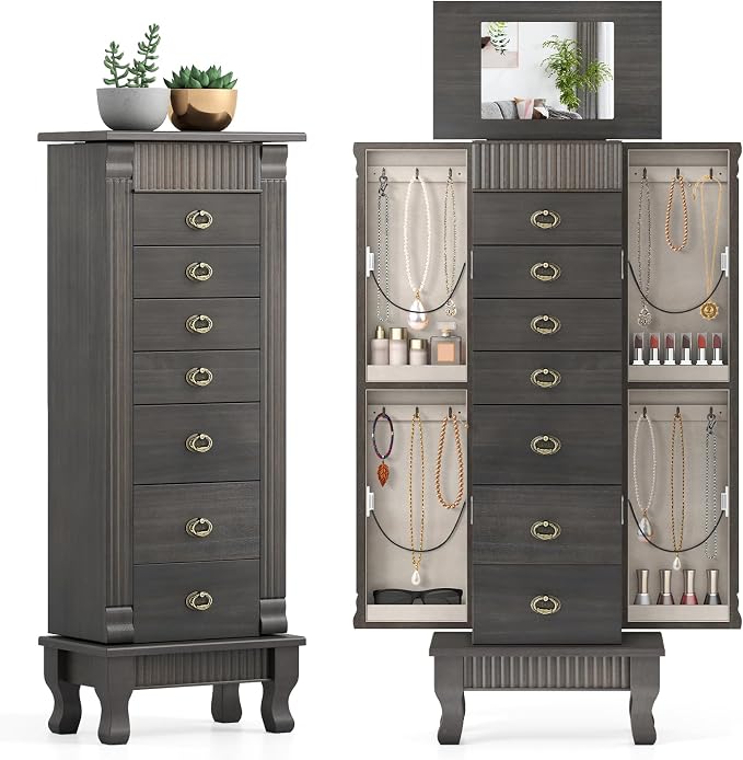 Giantex Standing Jewelry Cabinet by Giantex