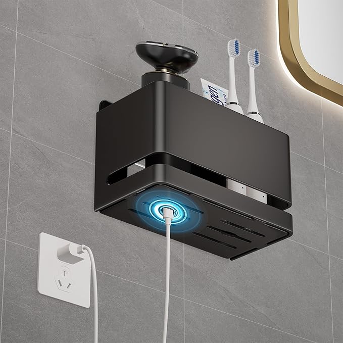 Aluminum Electric Toothbrush Holder - Image 3