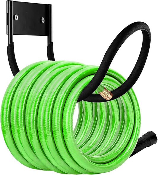 Hose Hanger, Heavy Duty Metal Hose Holder Wall Mount, Hook by Sageme