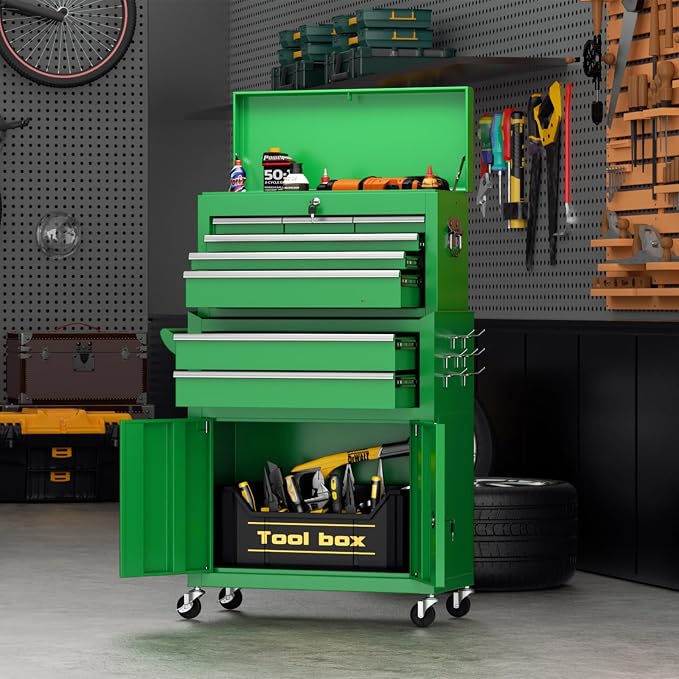 8-Drawer Rolling Tool Chest - Image 2