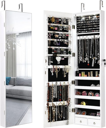 Giantex Wall Door Mounted Jewelry Armoire Cabinet by Giantex
