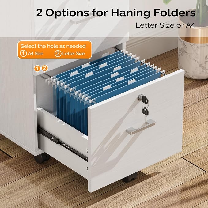 VINGLI 2 Drawer File Cabinet - Image 7