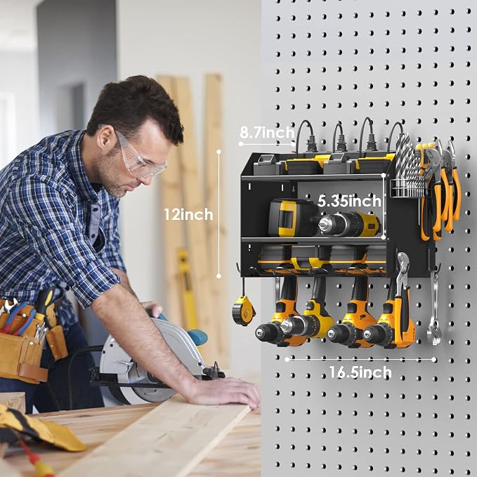 CCCEI Modular Power Tool Organizer Wall Mount - Image 7