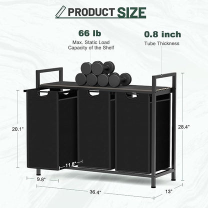 Laundry Hamper, Laundry Sorter - Image 4