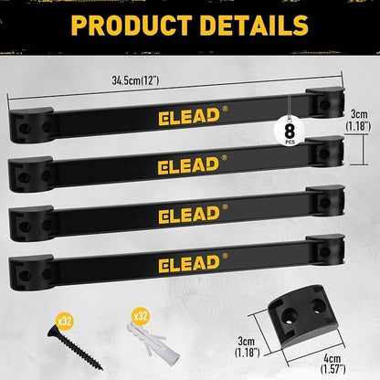ELEAD 9-Piece 12" Magnetic Tool Holder Storage Organizer - Image 2