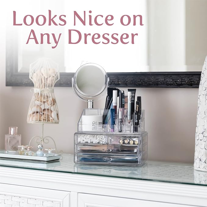 Masirs Clear Makeup Organizer - Image 5