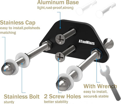 Skateboard Wall Mount Display-Aluminum Ramp Shape Skateboard Deck Wall Mount - Image 3