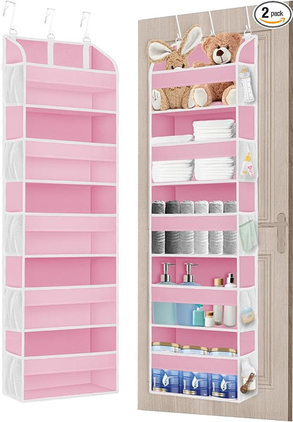 2 Pack Over The Door Storage Organizer by TAHAVICE
