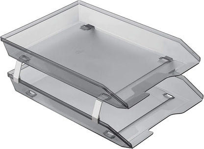 Acrimet Facility 2 Tier Letter Tray, Front Load, Letter Size/A4, Desktop File by Organizingyourlife