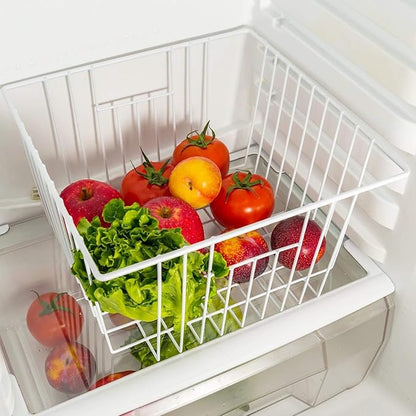 Freezer Wire Baskets, Kitchen Storage Organizer Bins - Image 2