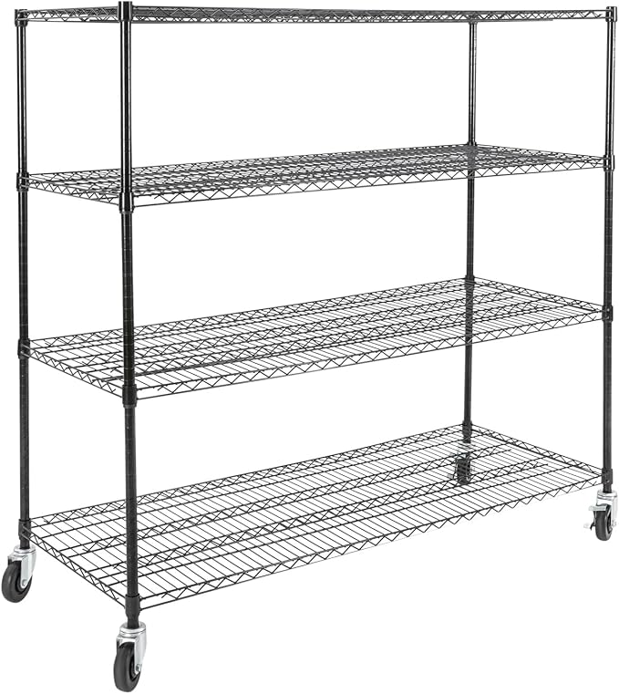 4-Tier Storage Shelving Unit - Image 7