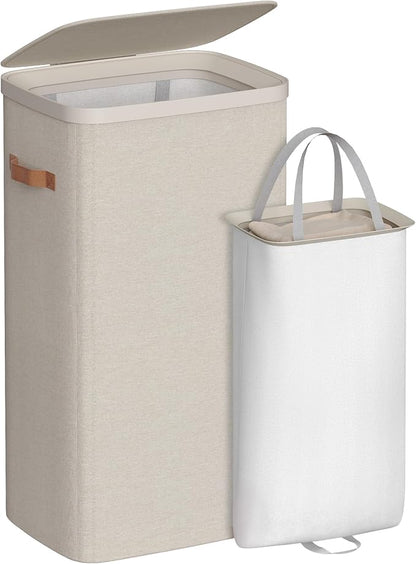 SONGMICS Laundry Basket, 26.4 Gal. Laundry Hamper, Easy Assembly, by SONGMICSbySONGMICSHOME
