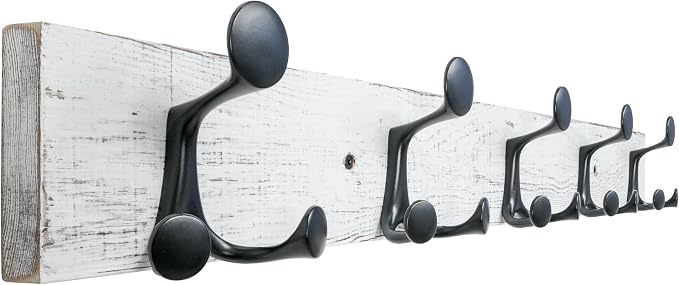 SKOLOO 30-Inch Wood Coat Rack Wall Mount by SKOLOO