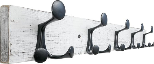 SKOLOO 30-Inch Wood Coat Rack Wall Mount by SKOLOO
