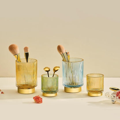 Makeup Brush Holder Organizer, Toothbrush Holders, Desk Pen Pencil Holder - Image 3