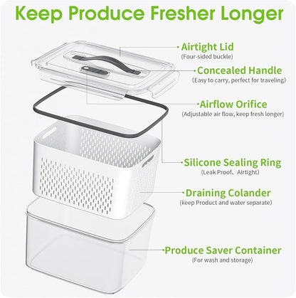 Fruit Storage Containers for Fridge - Image 3