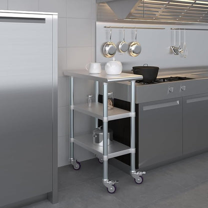 AmGood Stainless Steel Work Table - Image 7