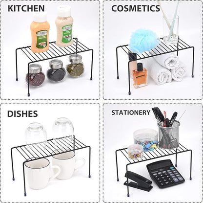 SIBAO Kitchen Shelves, Cabinet Organization Mini Storage Shelf, Storage Rack - Image 3