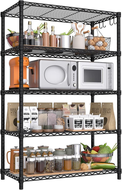 PrimeZone Wire Metal Storage Shelves by PrimeZone