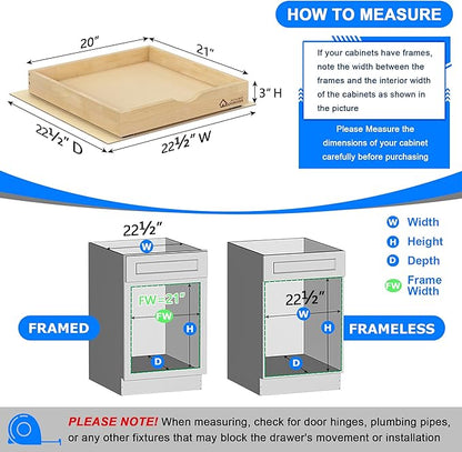 WelFurGeer Soft Close Pull Out Drawers - Image 5