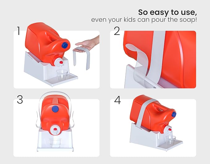 Skywin TidyFriend 2 Pack Liquid Laundry Detergent Holder Stand - Image 6