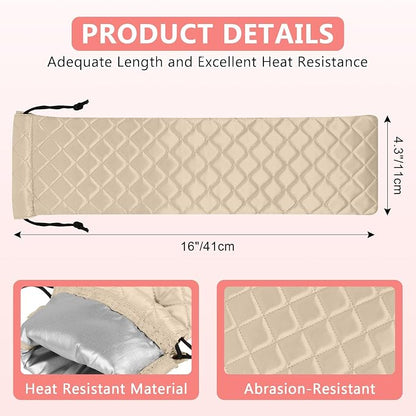 AMIJEAL Heat Resistant Hair Tools Organizer Bag Portable Travel Drawstring - Image 3