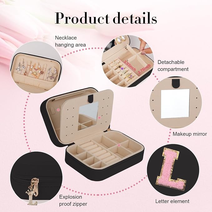 TopPerfekt Travel Jewelry Case, Jewelry Box - Image 3