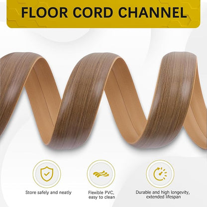 Floor Cord Cover 10FT Cord Covers - Image 3