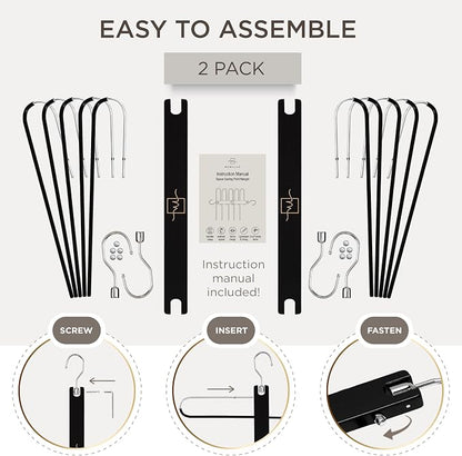 MORALVE Pants Hangers Space Saving - Image 7