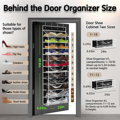 Over The Door Shoe Organizer - Image 2