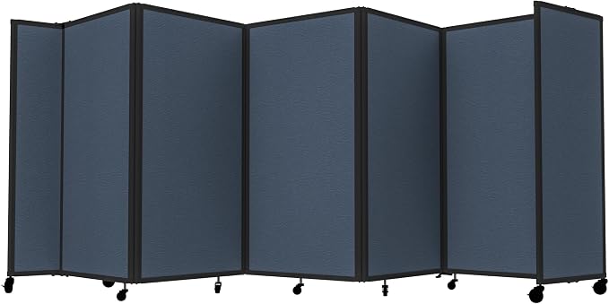 Versare Room Divider 360 Portable Wall Partition | Folding Panels | Large by VERSARE