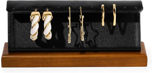 Solid Wood Jewelry Earrings Display Stand Small Jewelry Display by Woodten