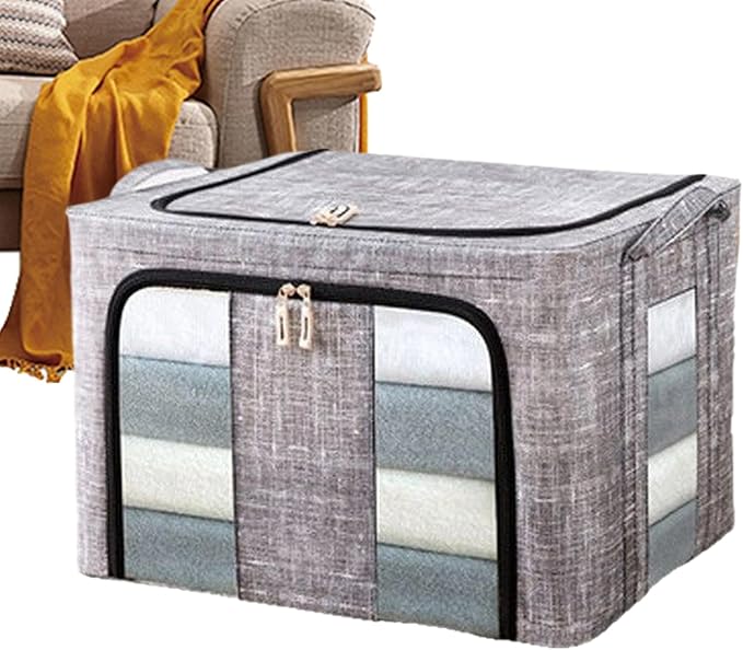 Storage Bins for Clothes - 66L - Large Clothes Storage Bins with Lids - for by Unknown