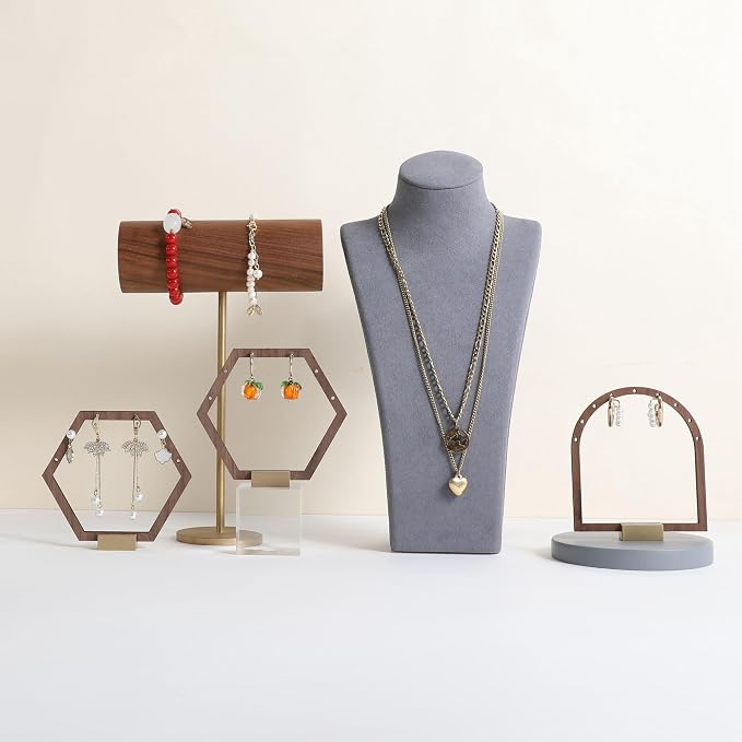 GemeShou Grey necklace storage organizer - Image 7