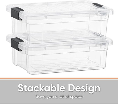 Superio Clear Storage Boxes - Image 3
