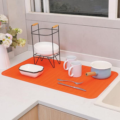 Silicone Dish Drying Mat for Multiple Usage, Easy clean, Eco-friendly, - Image 7