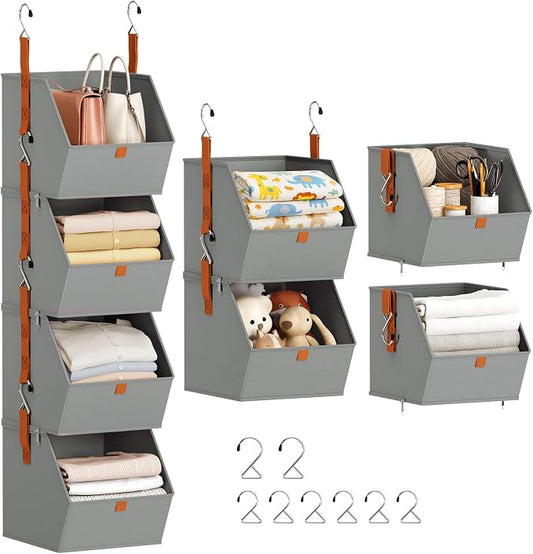 Hanging Closet Organizer 4 Tier by Homsorout