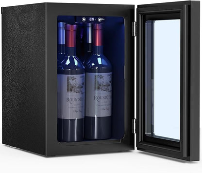 Antarctic Star 0.6Cu. Ft. Freestanding Counter-top Wine Cellar Mini Fridge by AntarcticStar