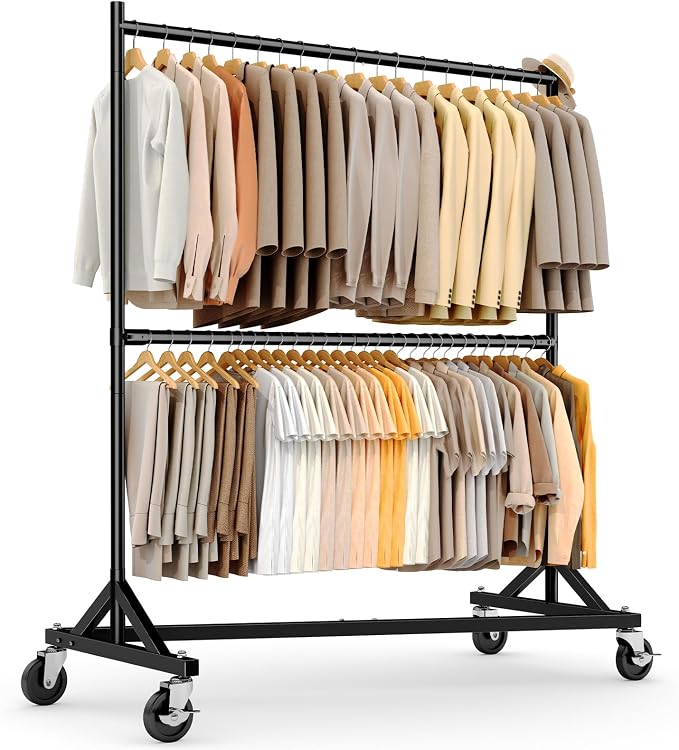 HOKEEPER Z Rack for Clothing Heavy Duty Clothes Rack Hold 550 LBS Commercial by HOKEEPER