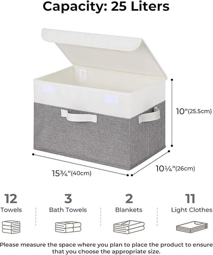 GRANNY SAYS Fabric Storage Boxes, Keepsake Box, Large Storage Bins - Image 2