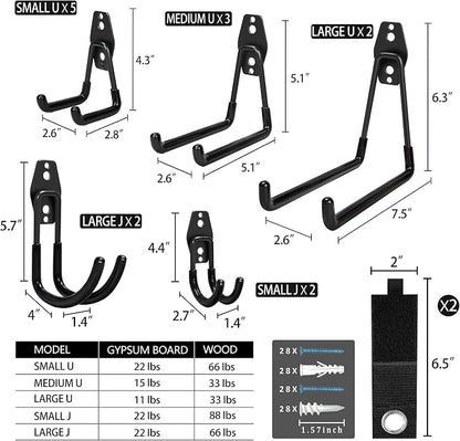 Steel Garage Storage Hooks - Image 2