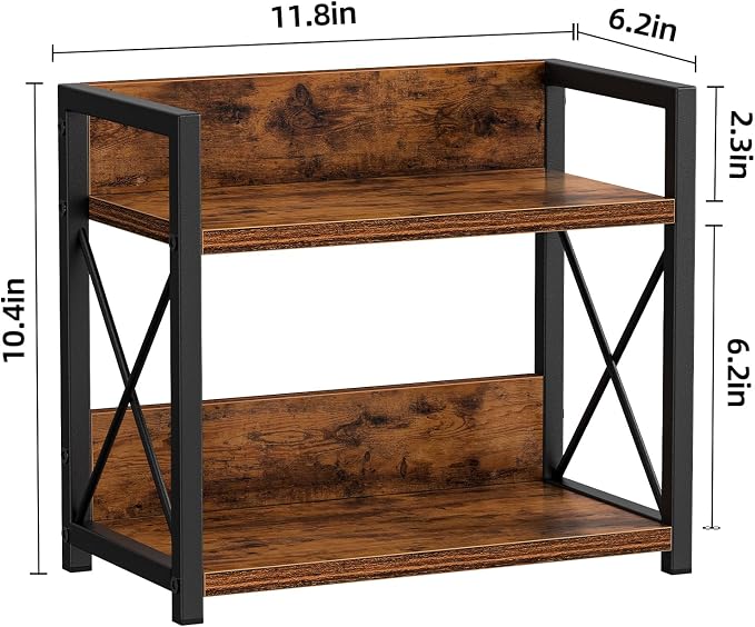 Giikin Countertop Shelf Organizer, 2 Tier Kitchen Spice Rack - Image 6