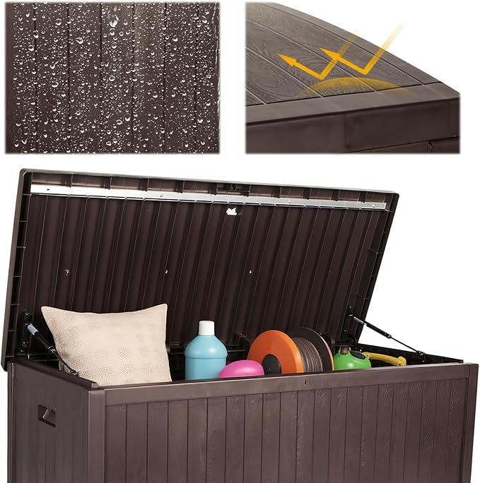 Large Outdoor Storage Box UVs-Resistants Outside Storage Box Container - Image 2