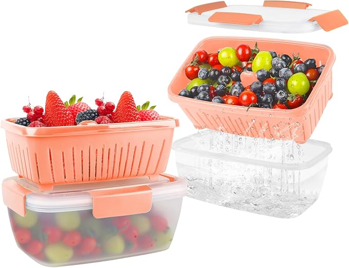 68oz Berry Keeper Fruit Storage Container by Shopwithgreen